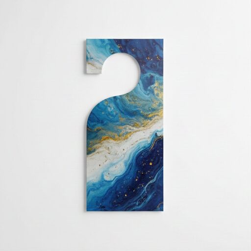 4 x 9 Door Hanger (12pt Glossy Card Stock)