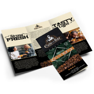 Folded Brochure Creative Design and Type Set Service