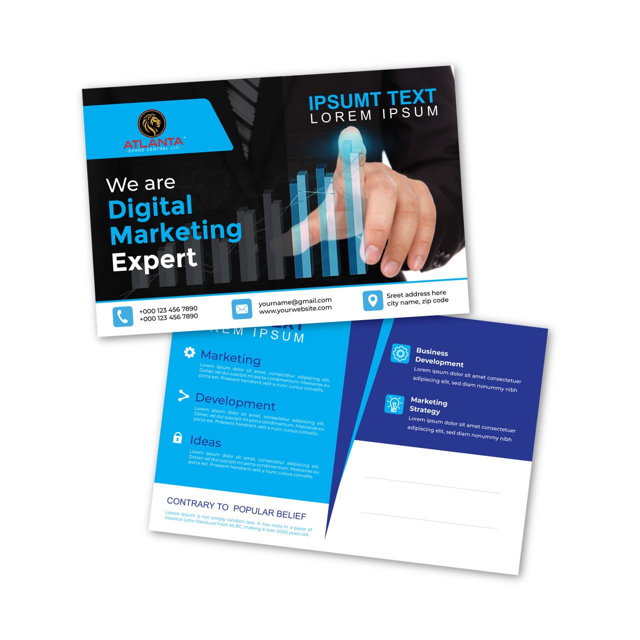 Direct Mail and Postcard Graphic Design Services - Image 5