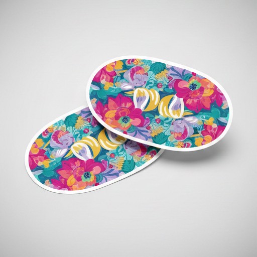 2.5 X 3 Oval Sticker - Image 3