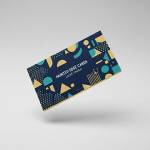 Painted Edge Business Cards