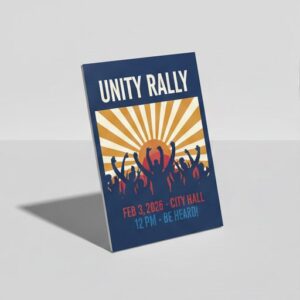 12 x 18 Rally Signs – Placards