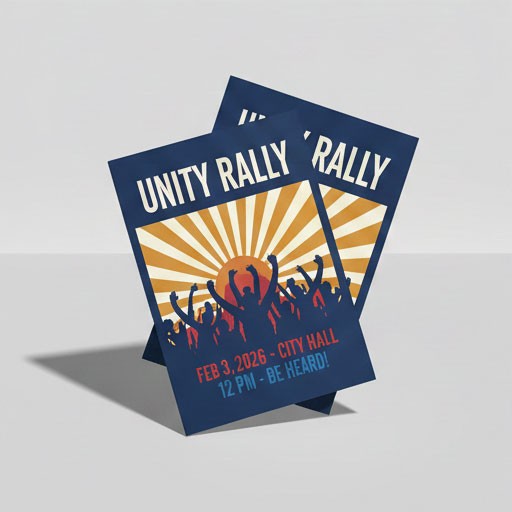12 x 18 Rally Signs - Placards - Image 2