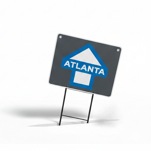 15" X 11" PVC Custom Printed Closed Sign - Image 4