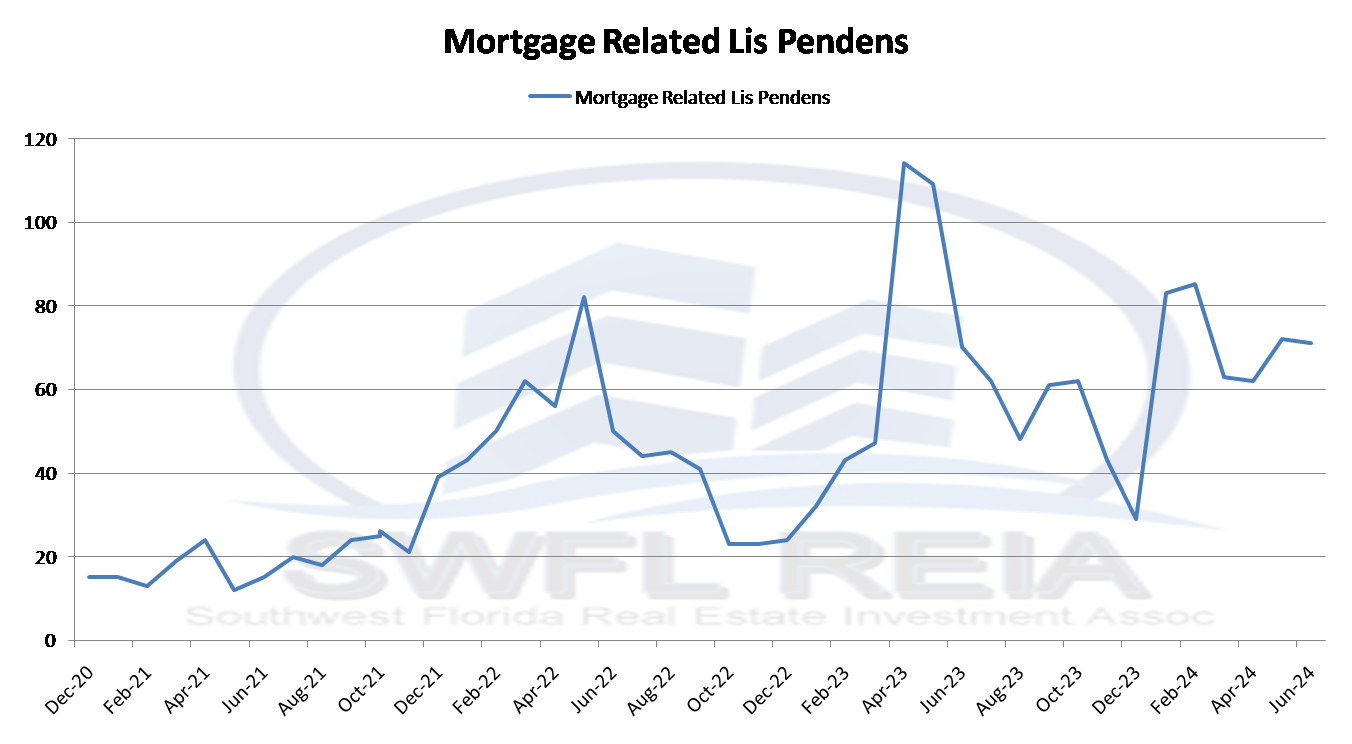 June 2024 Lee County Foreclosure Report